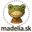 Žabací logotyp madelia.sk
